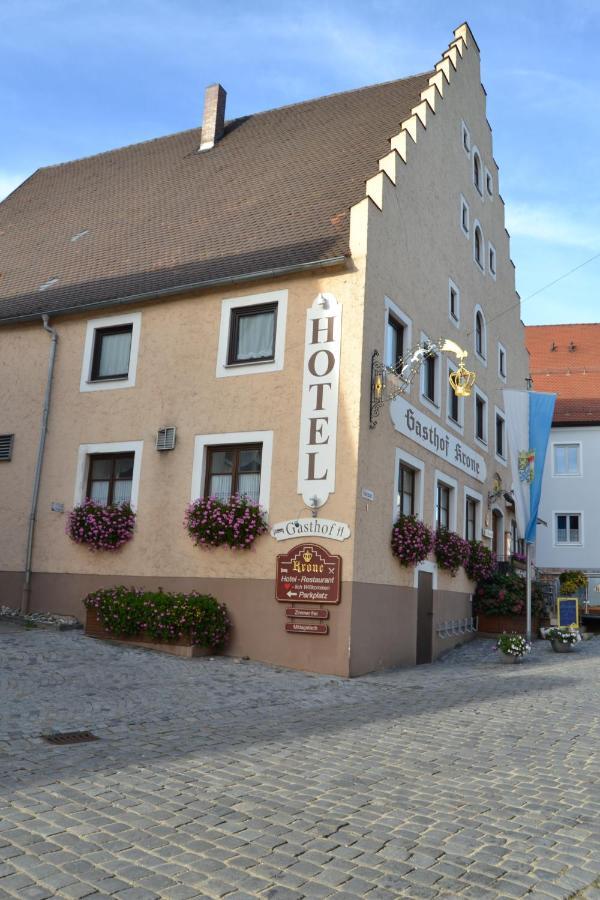 Hotel-Gasthof Krone Greding Exteriér fotografie