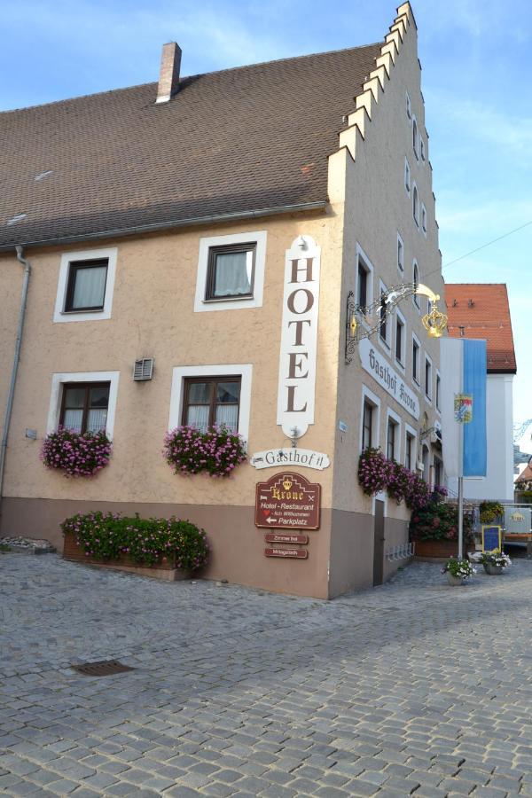 Hotel-Gasthof Krone Greding Exteriér fotografie